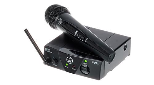 Micro không dây AKG WMS40MINI dành cho karaoke gia đình và biểu diễn