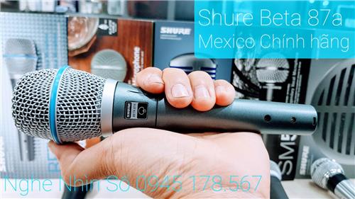 Shure chính hãng | Shure Beta 87a đỉnh karaoke dòng có dây hát live của Shure