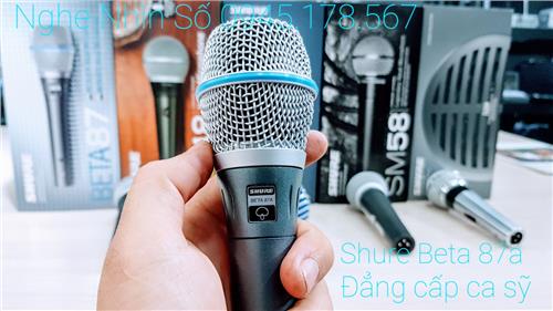 SHURE BETA 87C hát cực nhẹ Micro ca hát chuyên nghiệp 