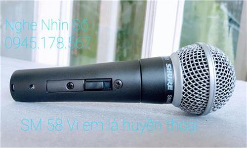 Tại sao Shure SM58 là một microphone huyền thoại