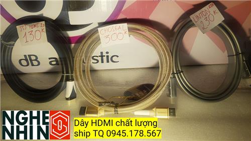 Dây HDMI chuẩn 2.0 chính hãng BH 12 tháng 130k-230k-300k tùy chọn