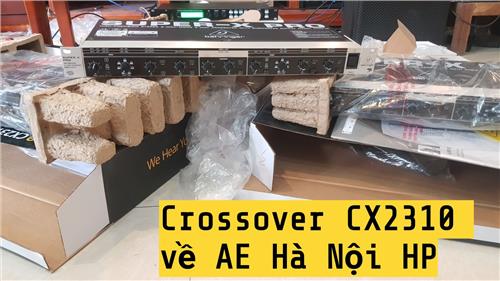 Crossover thiết bị chia tần số Behringer DCX 2310 