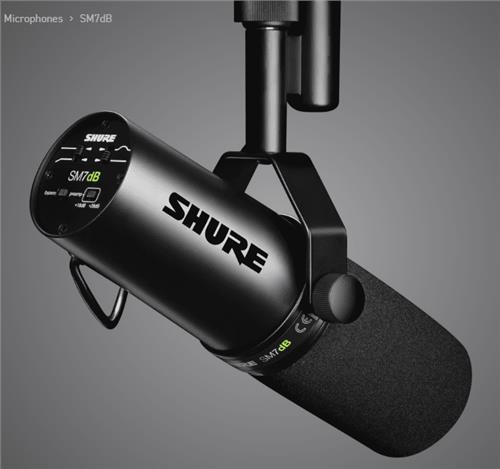 Shure SM7dB Micro thu âm cao cấp tích hợp Preamp